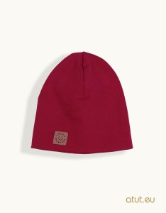 1273 Czapka 3/6l jasne bordo