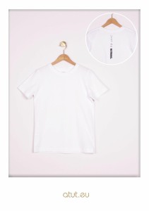 547 T-shirt chłopięcy 152 biały