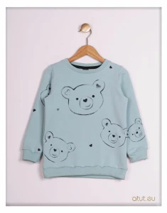1021 Bluza 104 turkus