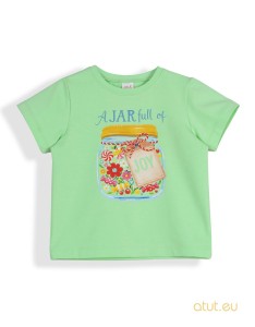00139 T-shirt 104 jasny zielony
