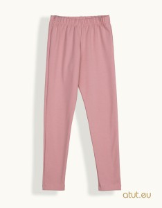00153 Legginsy 140 brudny róż