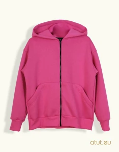 1436 Bluza XS/S ciemny róż