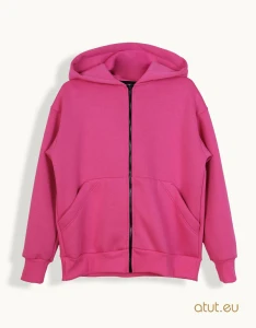 1436 Bluza M/L ciemny róż
