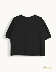 1334 Bluzka short M czarny