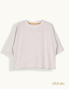 1501 Bluza L jasny beż melanż