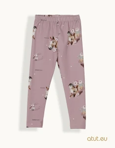 0637 Legginsy 98 jasny brudny róż