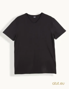 1027 T-shirt męski M czarny