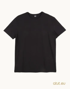 1026 T-shirt męski L czarny