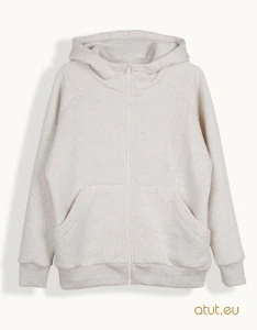00186 Bluza S jasny beż melanż