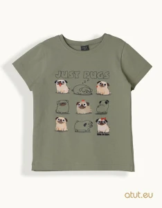 00179 T-shirt 116 jasny khaki