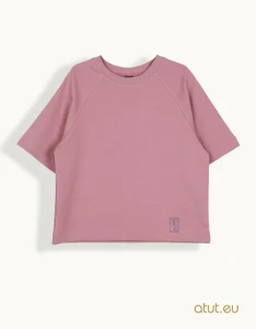 1472 T-shirt 140 brudny róż
