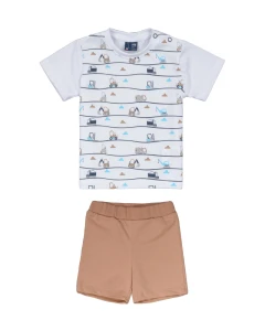 92-104 Set short sleeve ( t-shirt + shorts)