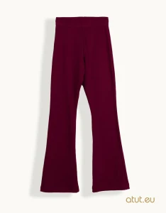 1187 Spodnie 140 ciemne bordo