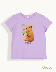 00239 T-shirt 122 fiolet