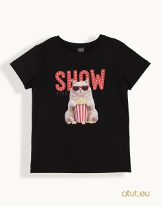 00237 T-shirt 122 czarny