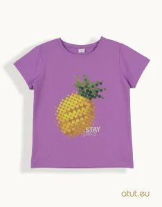 00132 T-shirt 128 fiolet