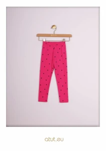 0609 Legginsy 116 ciemny róż