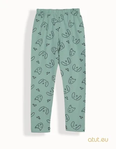0609 Legginsy 110 ciemny turkus