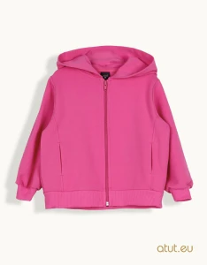 1437 Bluza 122 ciemny róż