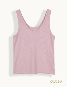 00138 Top XS jasny brudny róż