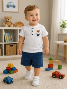 74-86 Set short sleeve (T-shirt + Shorts)