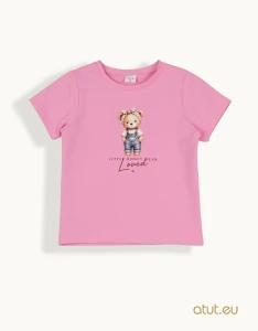 00313 T-shirt 98 róż