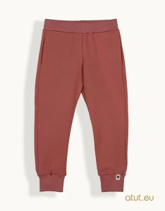 810 Spodnie 128 jasne bordo