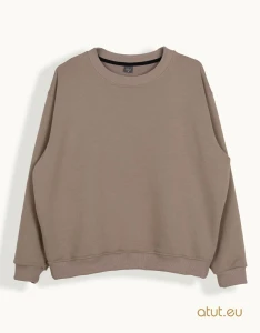1566 Bluza sportowa M ciemny beż