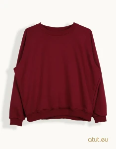 1566 Bluza sportowa L bordo