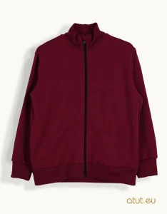 1667 Bluza 128 ciemne bordo
