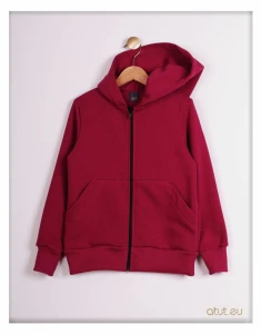 1040 Bluza 134 jasne bordo