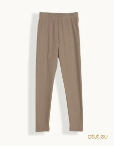 00376 Legginsy 134 jasny khaki