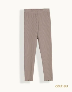 00375 Legginsy 104 ciemny beż