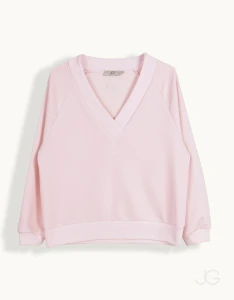 00386 Bluza M jasny róż