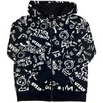 128-146 Hooded sweatshirt with zipper