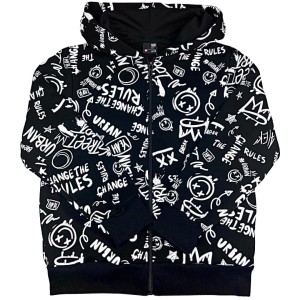 128-146 Hooded sweatshirt with zipper