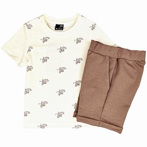 110, 122 Set short sleeve (t-shirt + shorts)