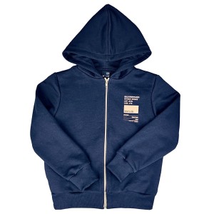 158-164 Hooded sweatshirt with zipper