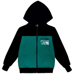 128-146  Hooded sweatshirt with zipper