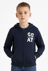 152-164 Hooded sweatshirt with zipper