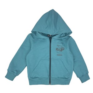 92 Hoded sweatshirt with zipper