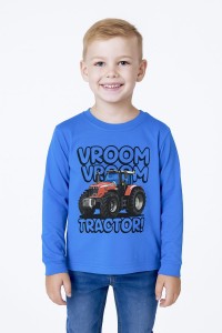 116-122 Blouse long sleeve "TRACTOR"