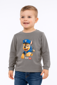 104-122 Blouse long sleeve "Cheerful puppy"