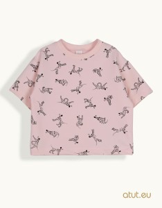 00019 T-shirt 110 jasny pomarańcz