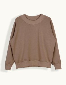 00021 Bluza S ciemny beż