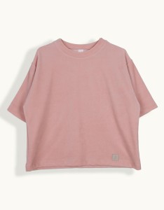 00032 T-shirt XS/S jasny róż