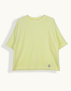 00032 T-shirt XS/S jasny żółty