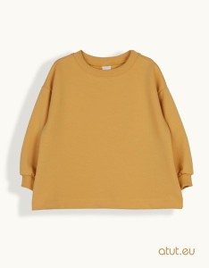 00014 Bluza 122 ciemny żółty