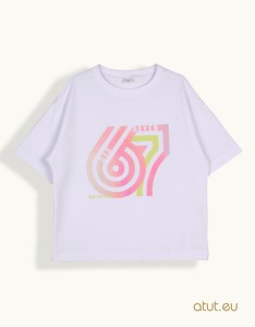 00049 T-shirt 146 biały