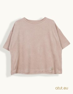 00030 T-shirt S/M beż